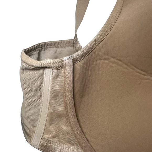 Cacique Full Coverage Underwire Support Lined Lane Bryant Nude Bra size 44DD - Picture 9 of 9